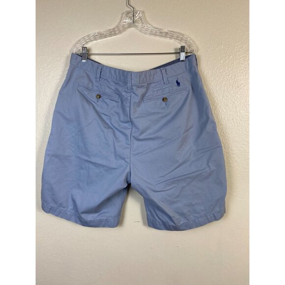 Polo Ralph Lauren Mens Relaxed Fit Light Blue Chino Shorts Size 40 Golf Summer - Picture 2 of 16